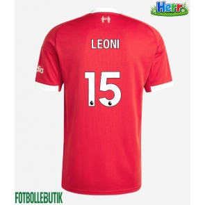 Liverpool Giovanni Leoni #15 Hemmatröja 2025-26 Kortärmad